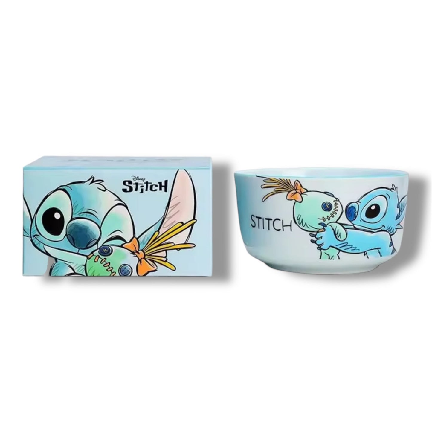 SET DE CERÁMICA CON DISEÑO DE STITCH