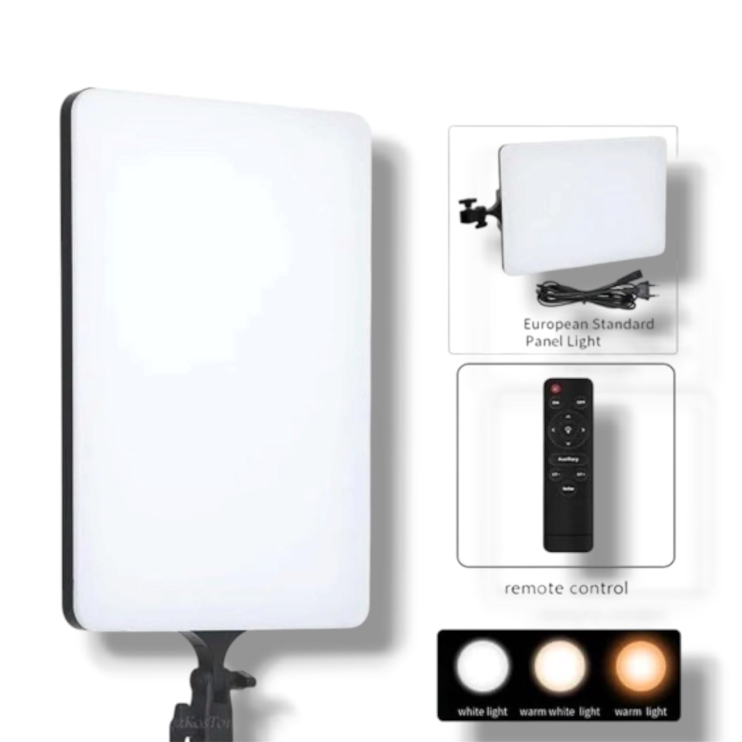 LÁMPARA PANEL LED + TRÍPODE PARA CREACIÓN DE CONTENIDO RL-19