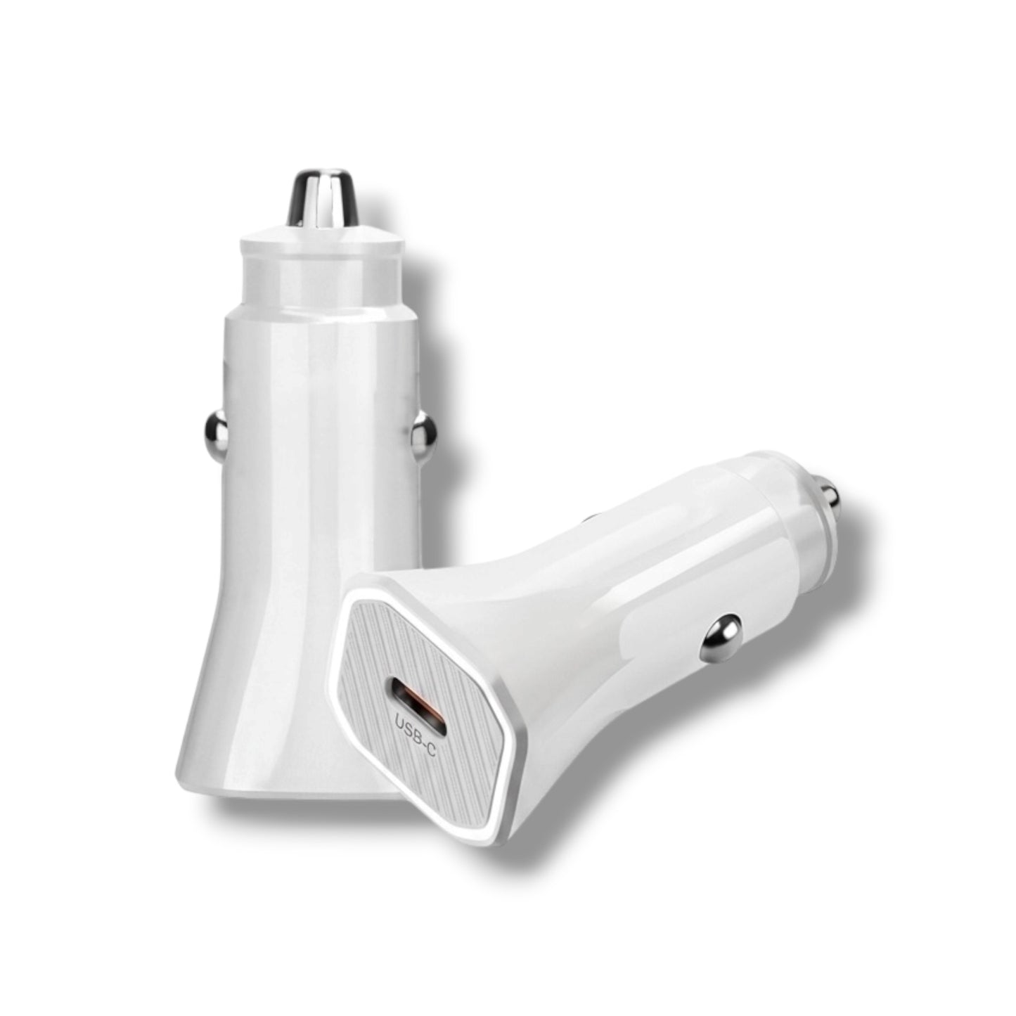 CARGADOR PARA CARRO USB-C 20W - IPHONE XR HASTA 16 PRO MAX