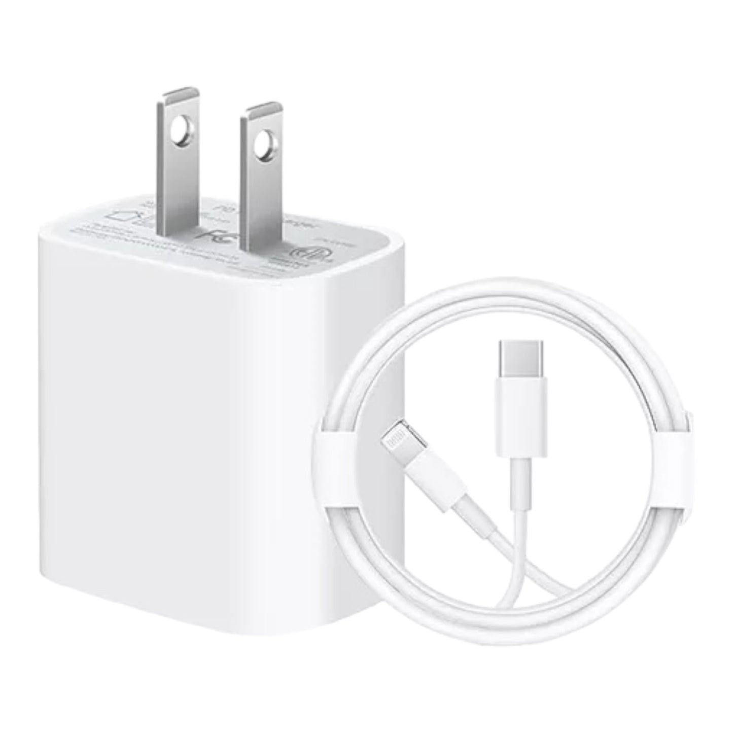 CARGADOR 25W USB-C a LIGHTNING CON CABLE IPHONE 13 - 14 PRO MAX