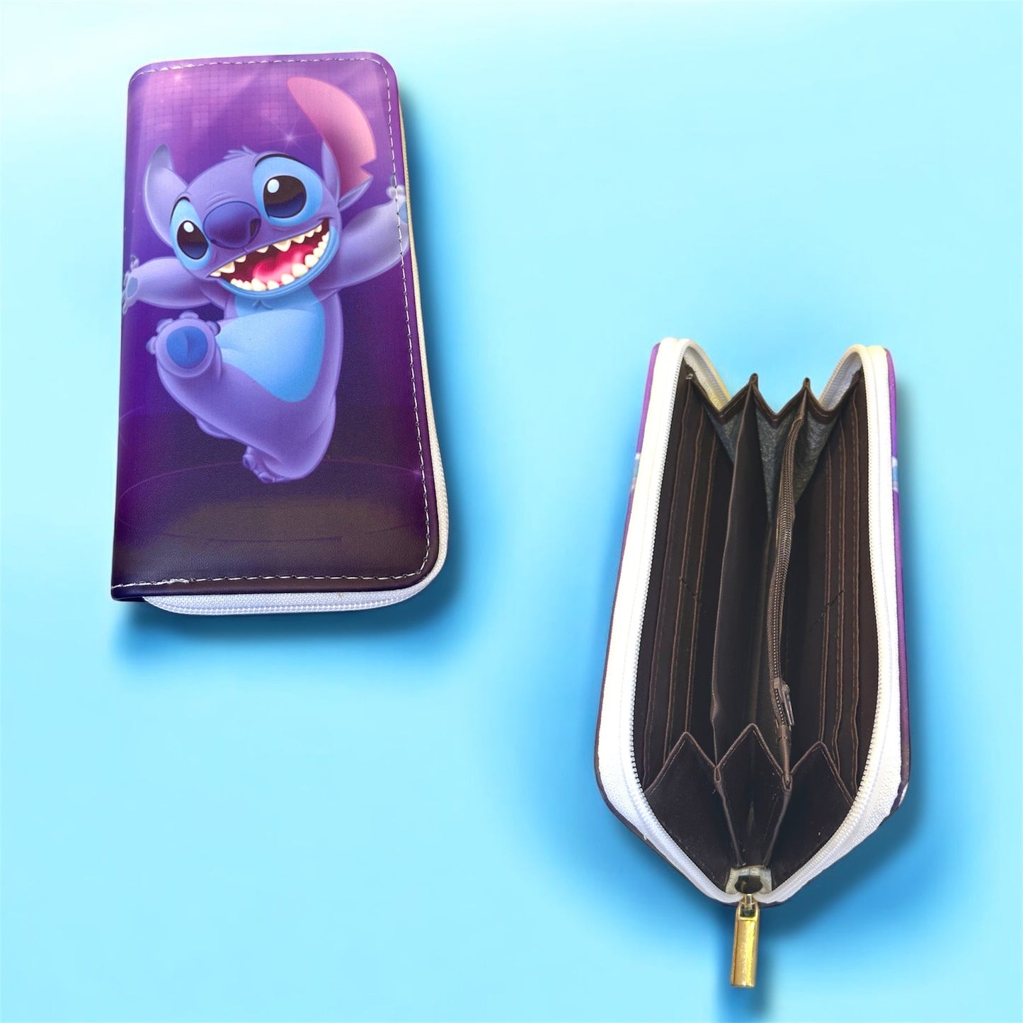 BILLETERAS DE STITCH - DIFERENTES DISEÑOS - 1 UNIDAD