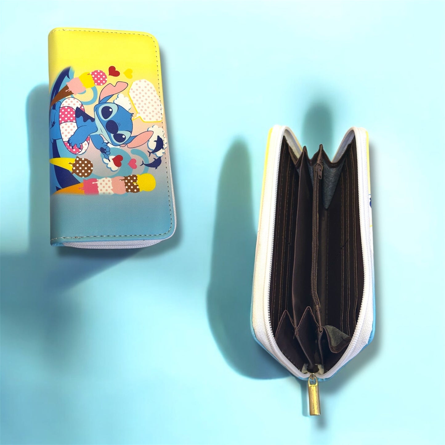 BILLETERAS DE STITCH - DIFERENTES DISEÑOS - 1 UNIDAD