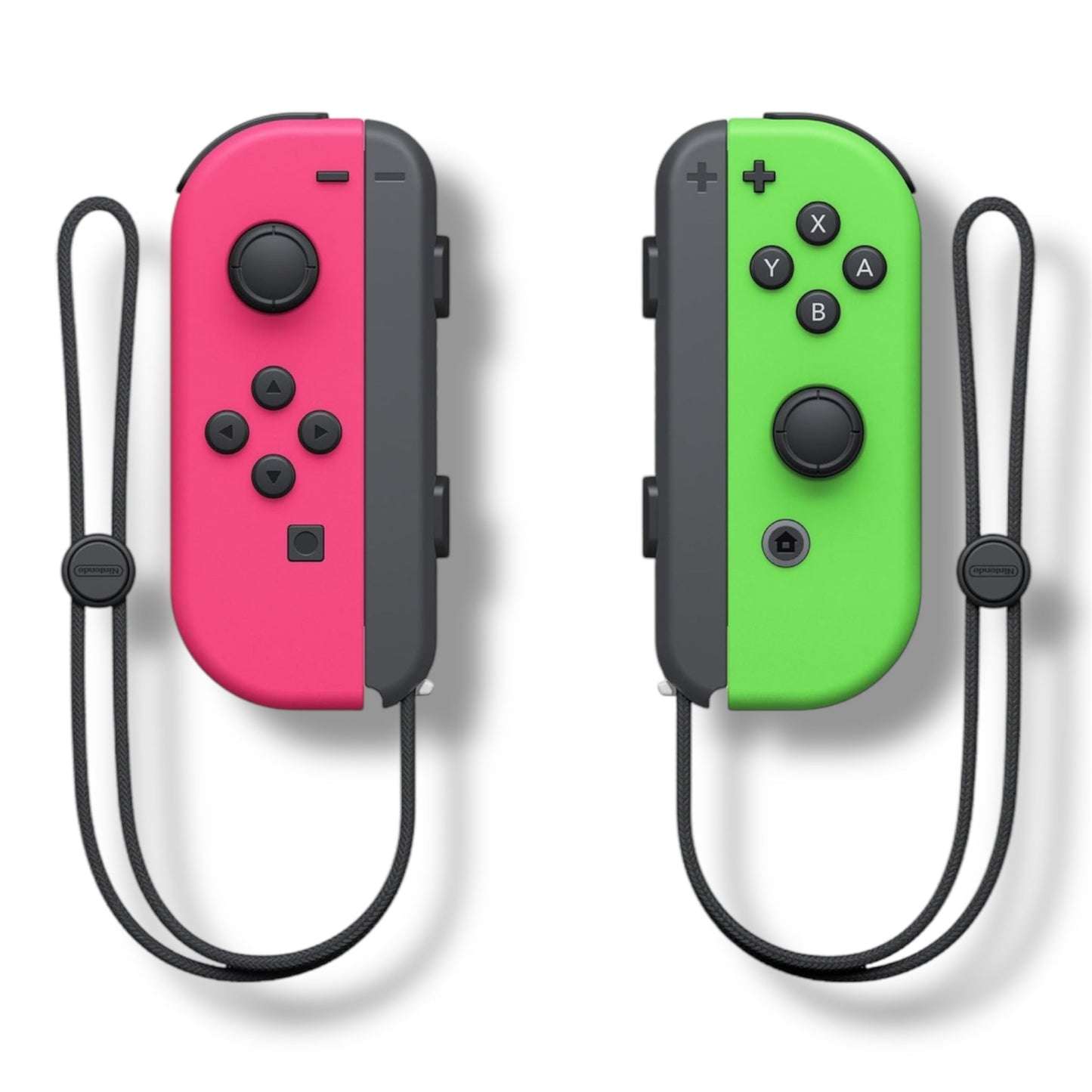Nintendo Joy-Con (L) rosado neón / (R) verde neón