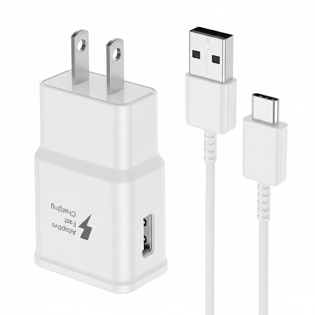 CARGADOR 15W SAMSUNG USB-C CON CABLE