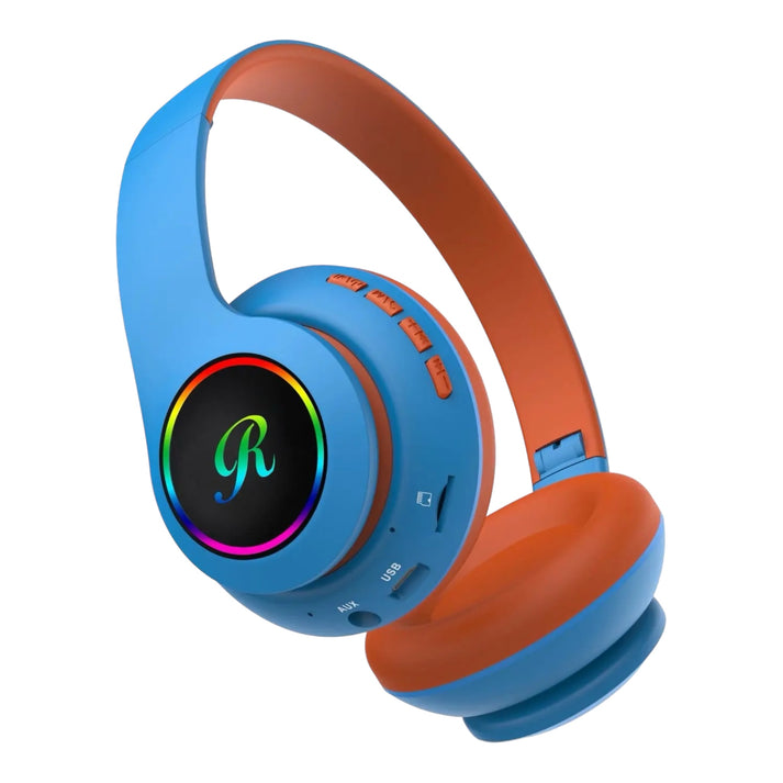 AUDÍFONOS ESTILO CAT CT-66 INALÁMBRICOS - AZUL