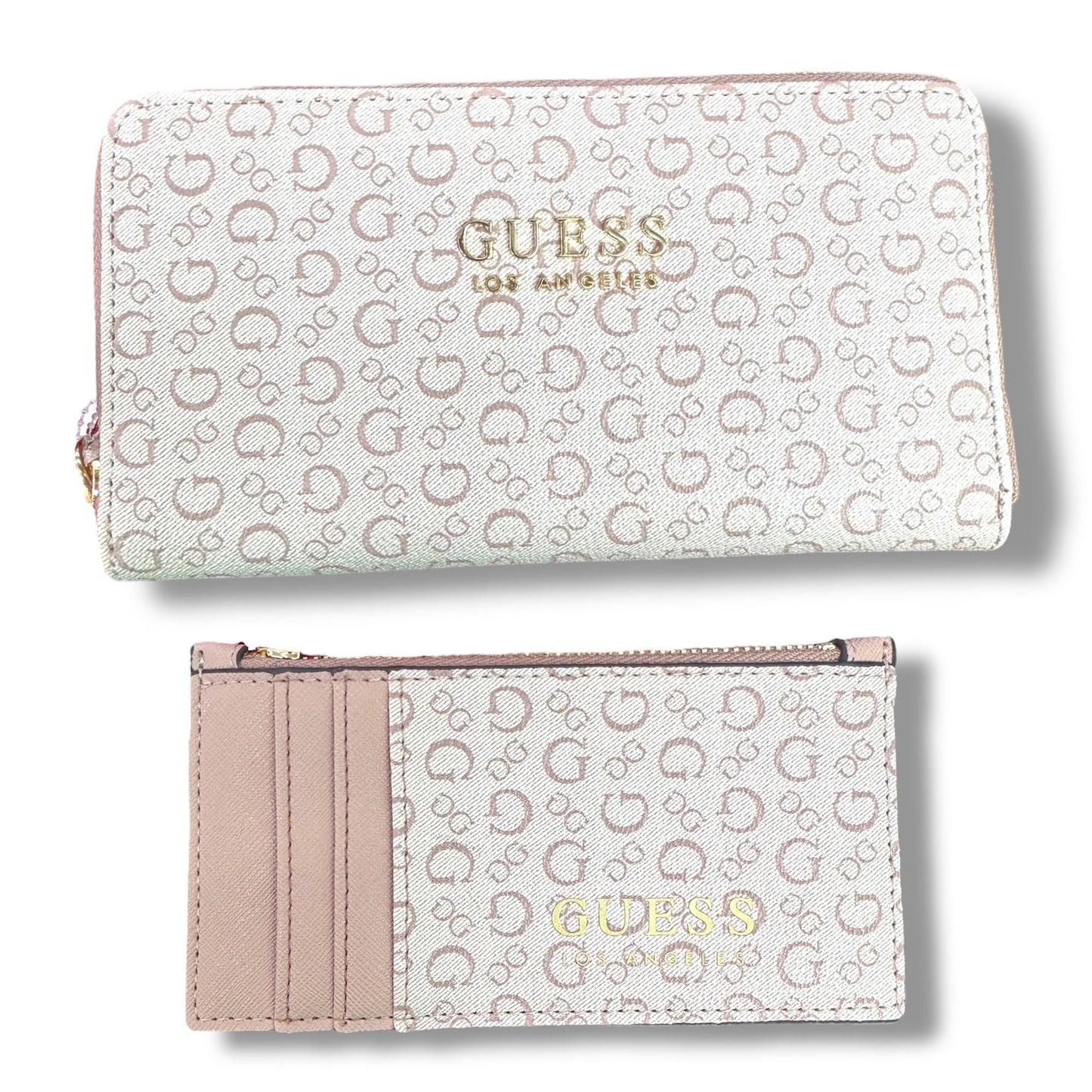 SET GUESS + BILLETERA + TARJETERA - ROSA