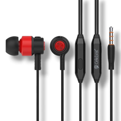 AUDÍFONOS 3,5 mm 1M - CELEBRAT V1 - COLORES VARIOS