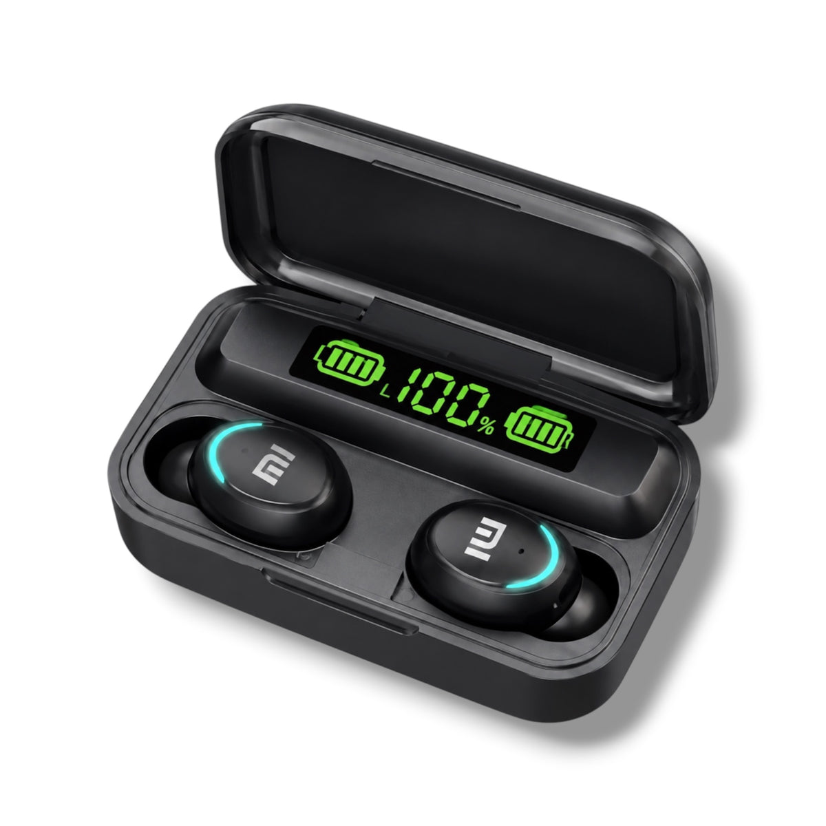 AUDIFONOS INALÁMBRICOS BLUETOOTH TWS CON PANTALLA DIGITAL - AIR F9 PRO+
