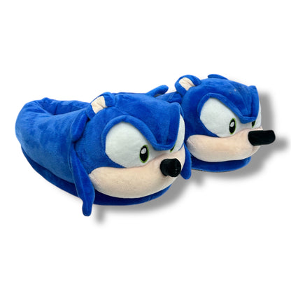 PANTUFLAS CON DISEÑO DE SONIC - TALLA 35 - 40