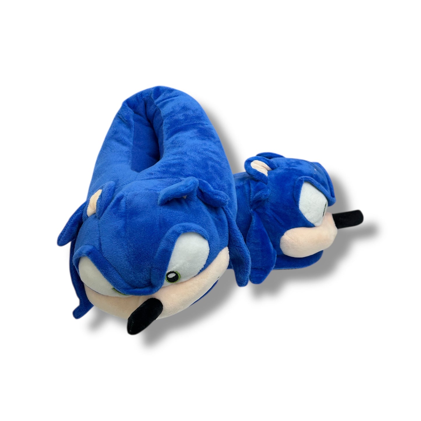 PANTUFLAS CON DISEÑO DE SONIC - TALLA 35 - 40