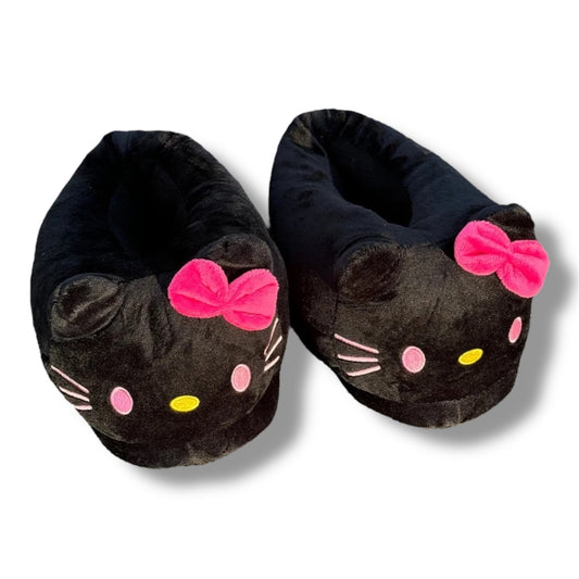 PANTUFLAS CON DISEÑO DE HELLO KITTY - TALLA 35 - 40