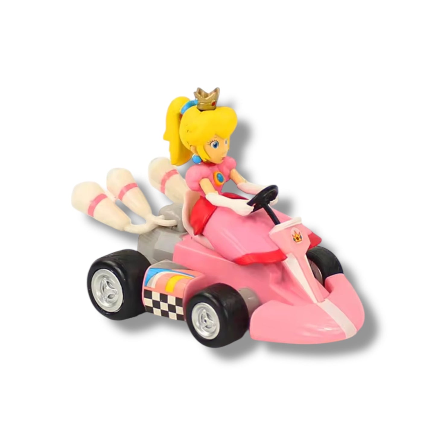 CARROS PLÁSTICOS DE LA COLECCIÓN DE MARIO BROS - DIFERENTES PERSONAJES - 1 UNIDAD