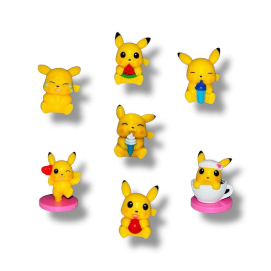 FIGURAS DE PIKACHU - DIFERENTES DISEÑOS - 1 UNIDAD