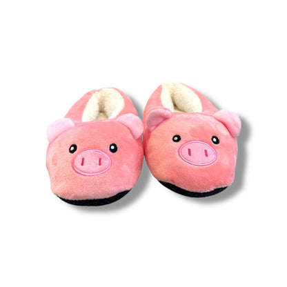 PANTUFLAS EN FORMA DE CERDITO - TALLA 24 - 30