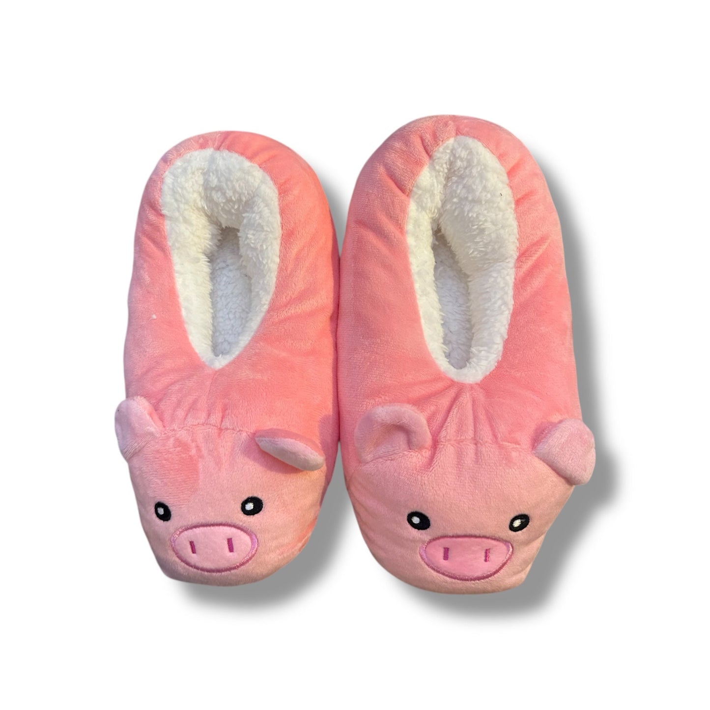PANTUFLAS EN FORMA DE CERDITO - TALLA 35 - 40