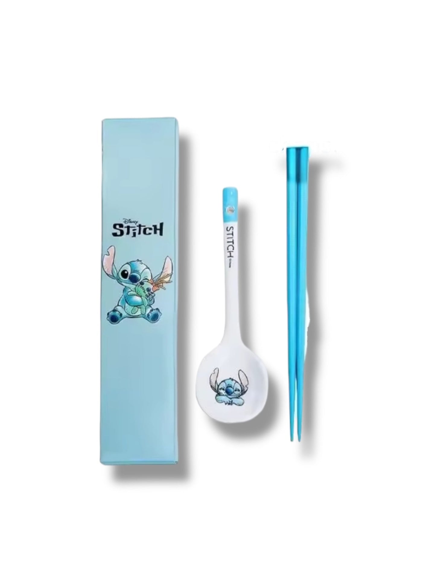 SET DE CERÁMICA CON DISEÑO DE STITCH