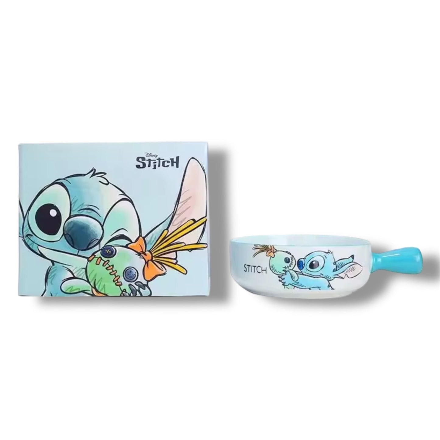 SET DE CERÁMICA CON DISEÑO DE STITCH