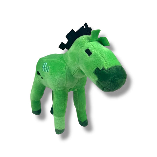 PELUCHE DE MINECRAFT - CABALLO ZOMBIE - 20 CM APROX