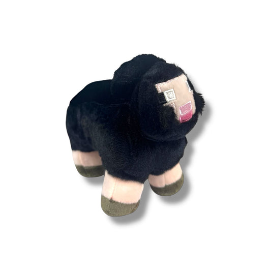PELUCHE DE MINECRAFT - OVEJA NEGRA - 12 CM APROX