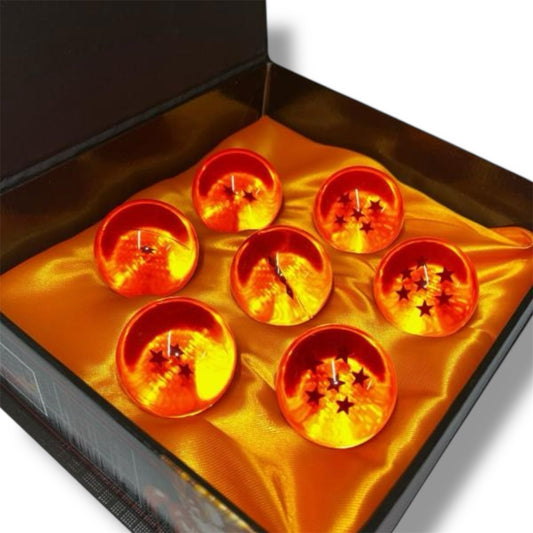 SET DE ESFERAS DEL DRAGON NARANJA - DRAGON BALL