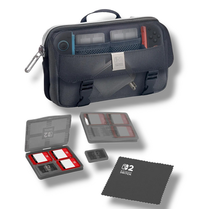 ESTUCHE TIPO BANDOLERA GAME TRAVELER DELUXE PARA NINTENDO SWITCH 2 - MC17