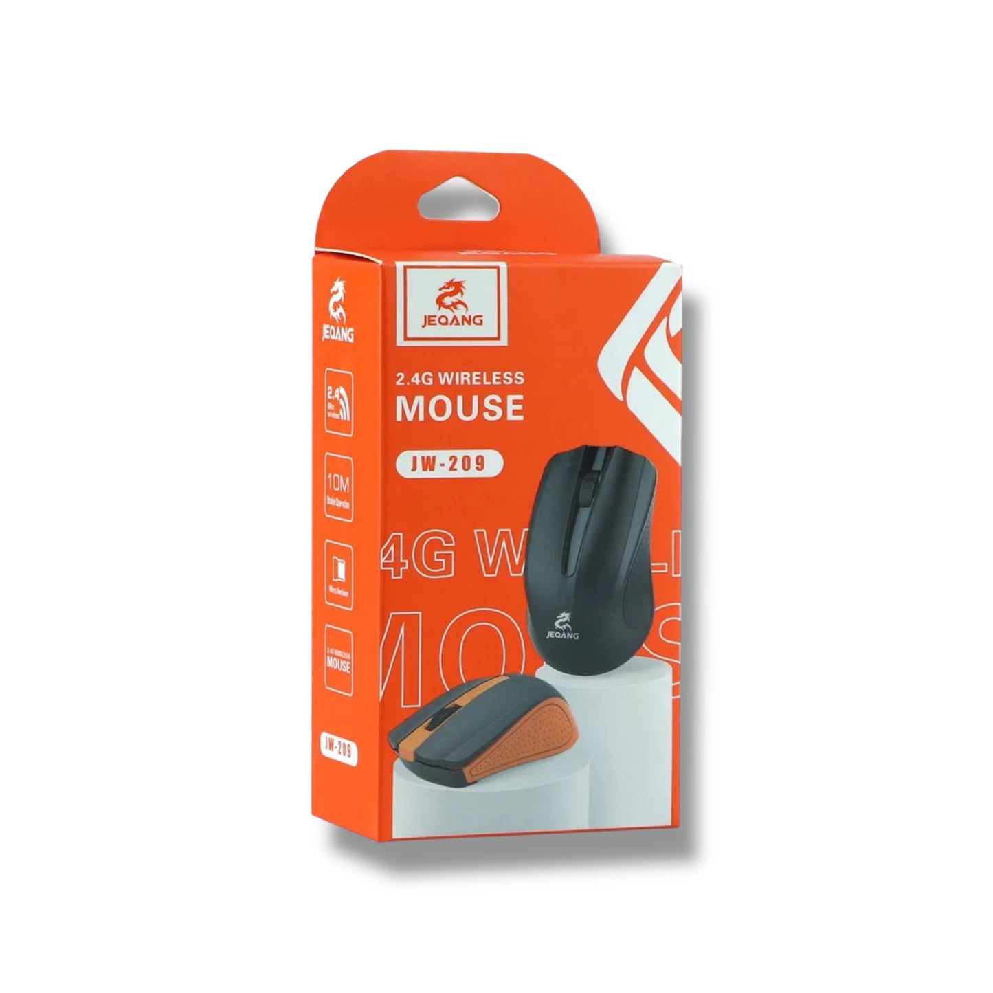 MOUSE INALÁMBRICO 2.4 GHz + RECARGABLE - JEQANG JW-209