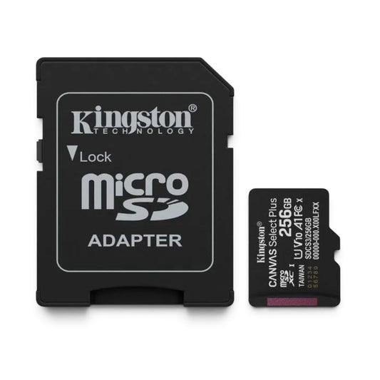 MEMORIA MICRO SD 256GB KINGSTON CLASE 10 UHS-1