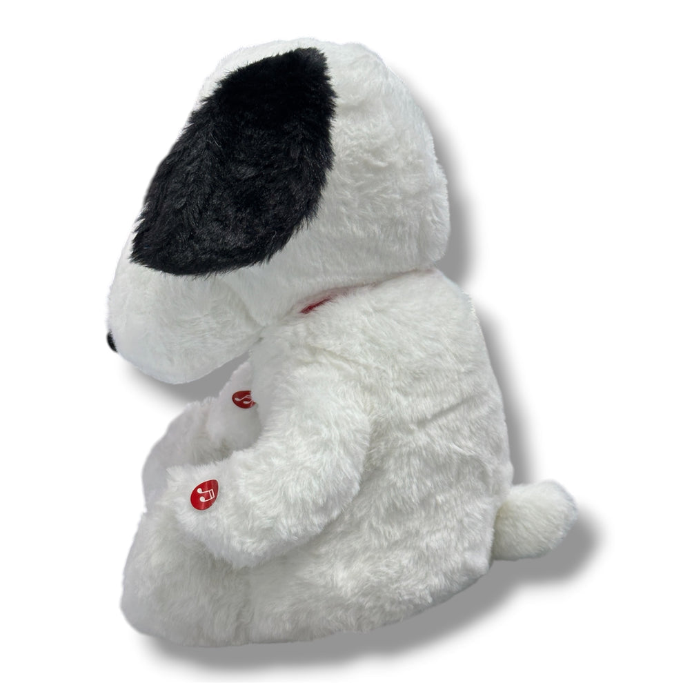 PELUCHE DE SNOOPY QUE RESPIRA DE 30 CM APROX
