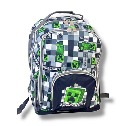 BOLSO CON DISEÑO DE CREEPER DE MINECRAFT PARA NIÑOS