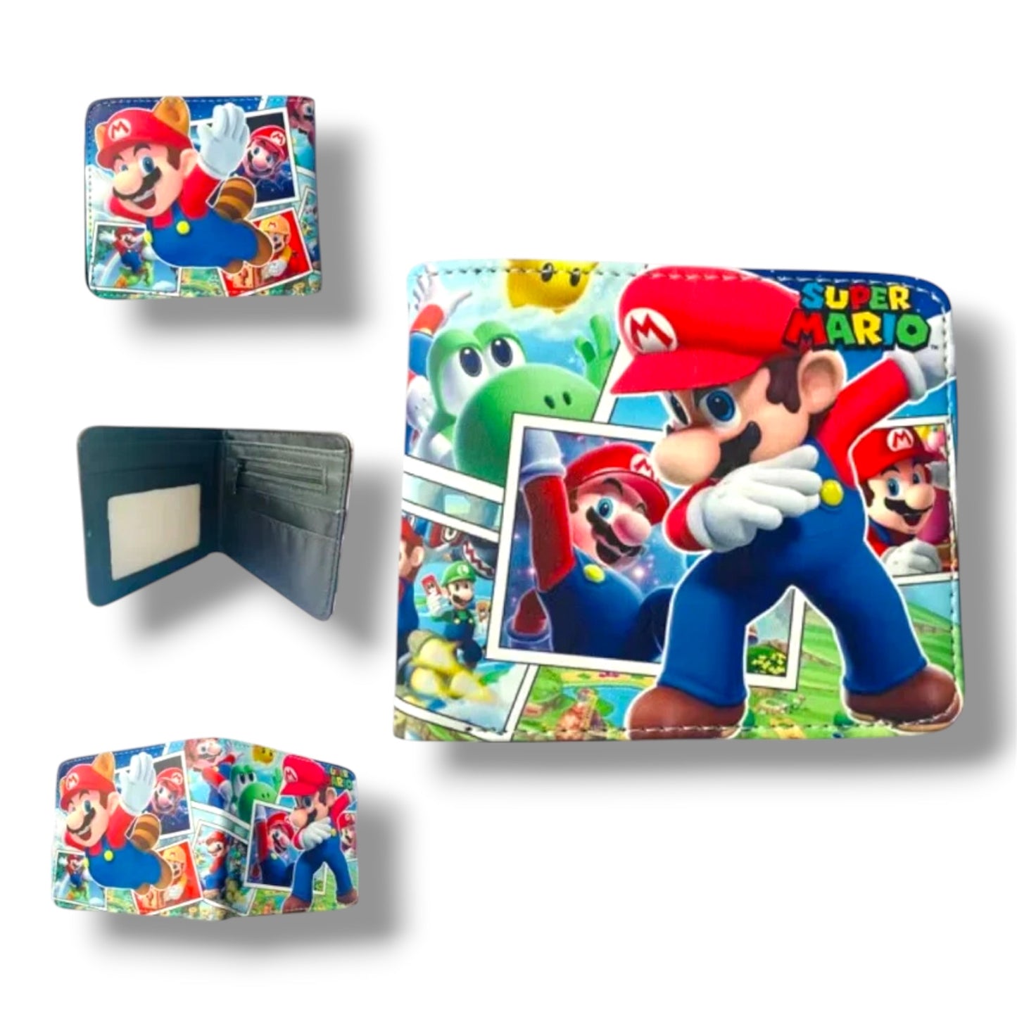 BILLETERA CON DISEÑO DE MARIO BROS