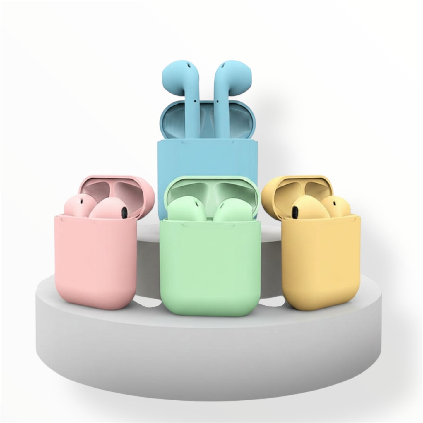 AUDÍFONOS  INALÁMBRICO INSPODS 12 SIMPLE - DIFERENTES COLORES - 1 UNIDAD