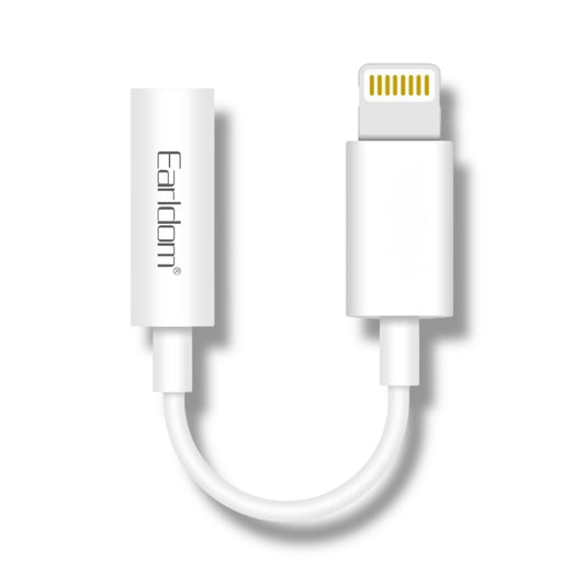 ADAPTADOR LIGHTNING MACHO A 3,5 MM HEMBRA - EARLDOM OT49