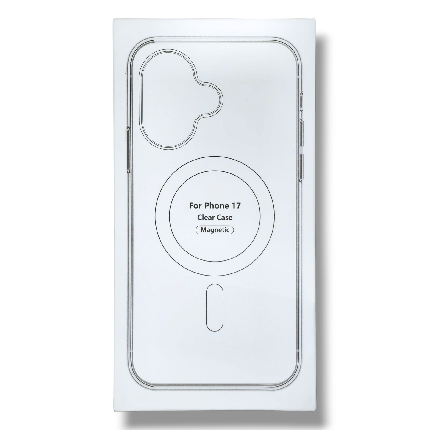 IPHONE 17 - ESTUCHE TRASPARENTE MAGSAFE