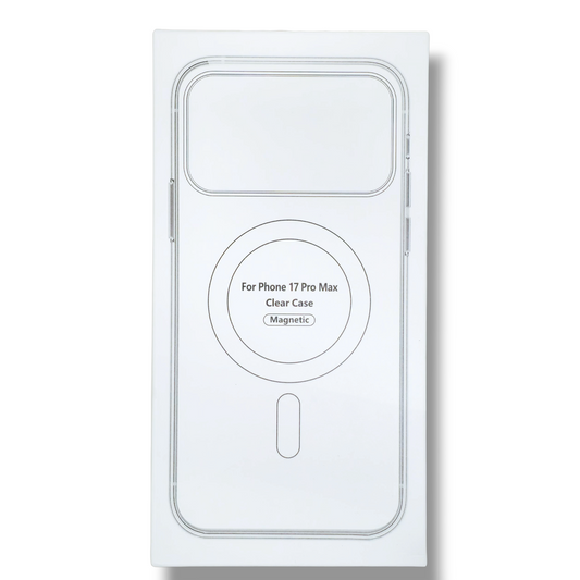 IPHONE 17 PRO MAX - ESTUCHE TRASPARENTE MAGSAFE