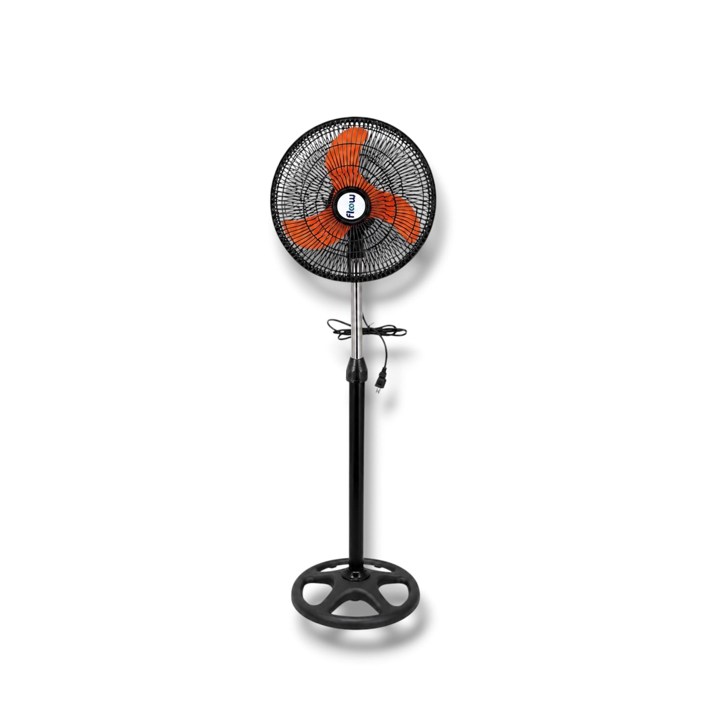 VENTILADOR DE PEDESTAL DE 3 ASAS DE 26 CM APROX - FLOW