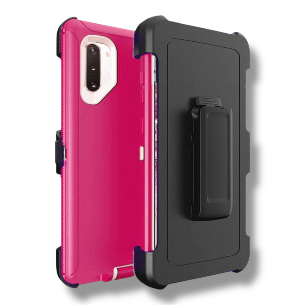 SAMSUNG GALAXY NOTE 10 - OTTERBOX SERIES DEFENDER - ROSA / BLANCO