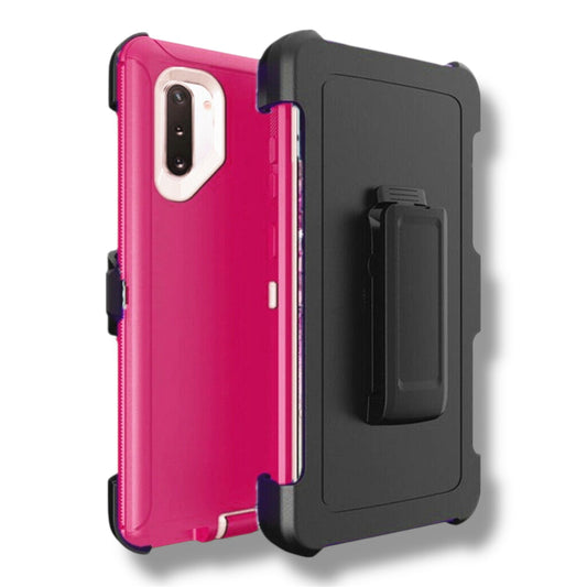 SAMSUNG GALAXY NOTE 10 - OTTERBOX SERIES DEFENDER - ROSA / BLANCO