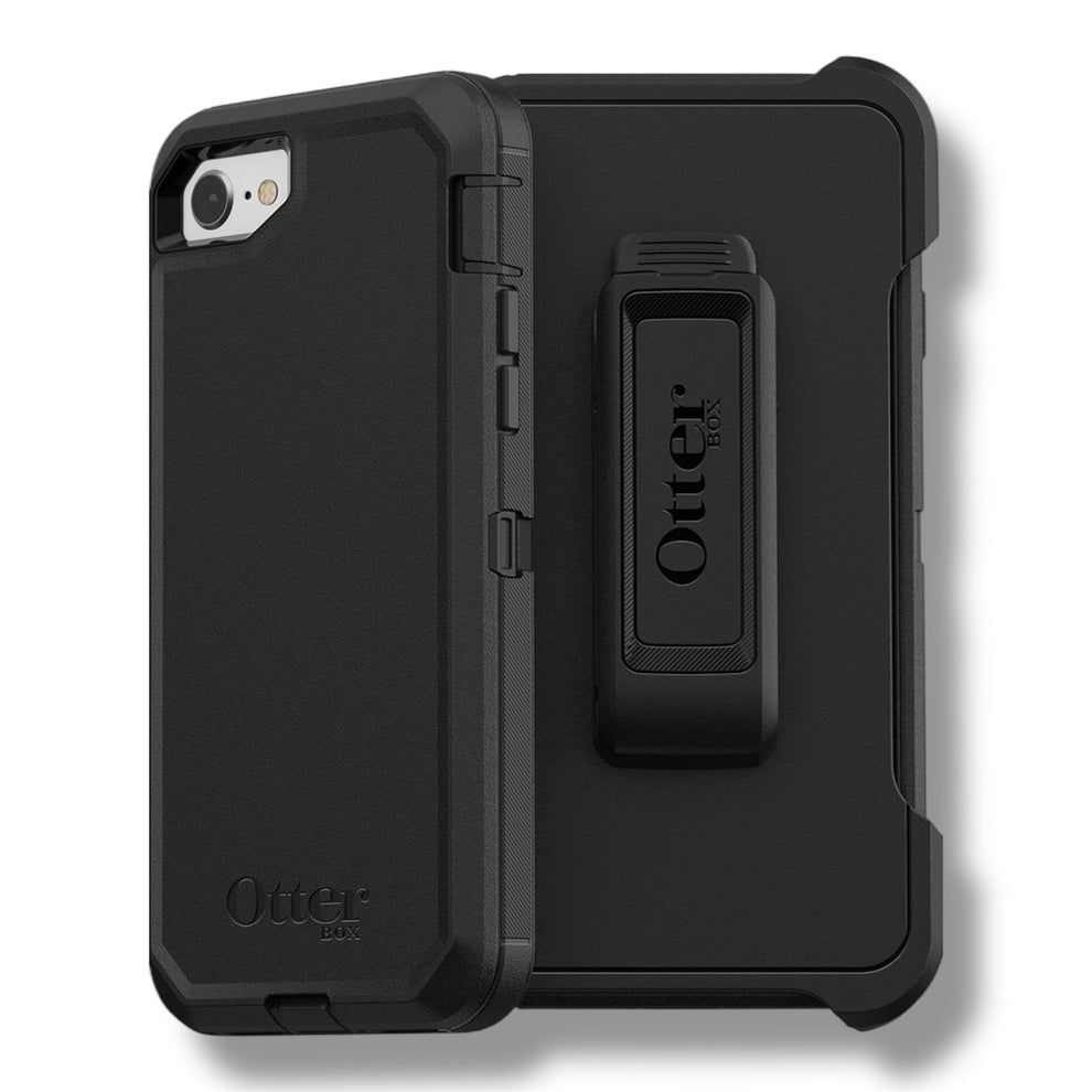 IPHONE SE (3ª y 2ª GENERACIÓN) Y IPHONE 8 / 7 - OTTERBOX SERIES DEFENDER - NEGRO
