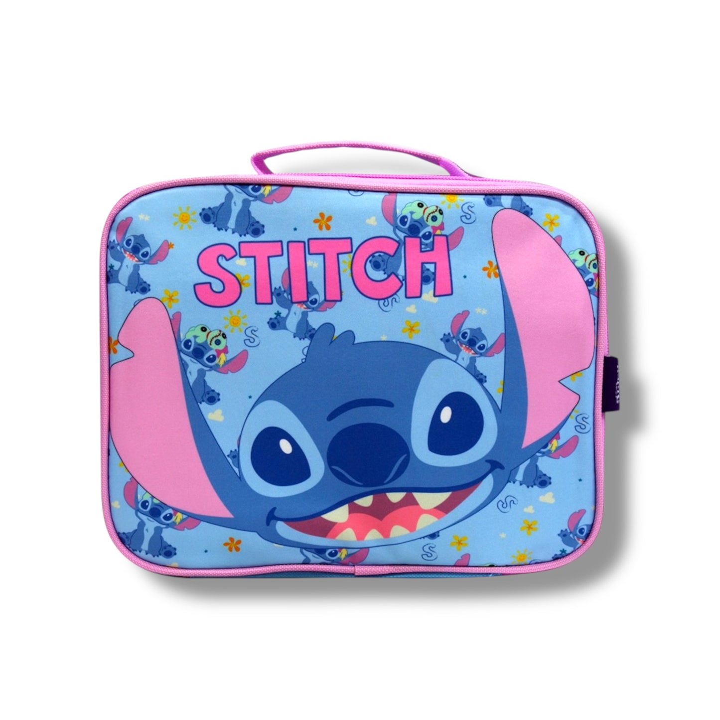 LONCHERA TÉRMICA INFANTIL STITCH - DIFERENTES DISEÑOS - 1 UNIDAD