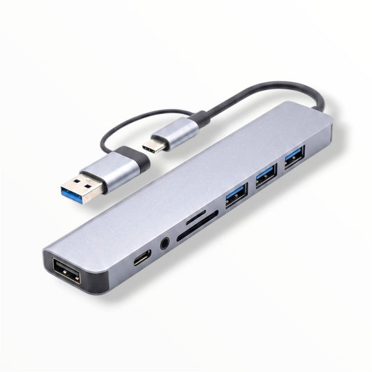 HUB USB-C/USB-A 3.0 8 EN 1 - BC1.2