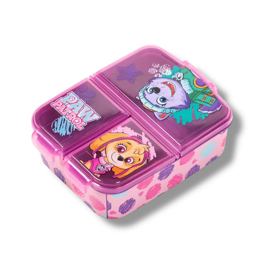 SANDWICHERA PLÁSTICA CON DISEÑO DE POWER DE PAW PATROL PARA NIÑAS