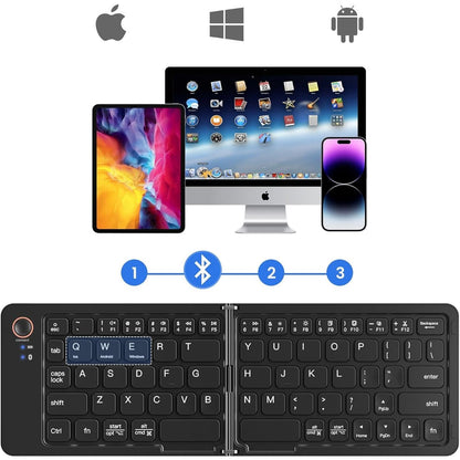 TECLADO INALÁMBRICO PLEGABLE - B023