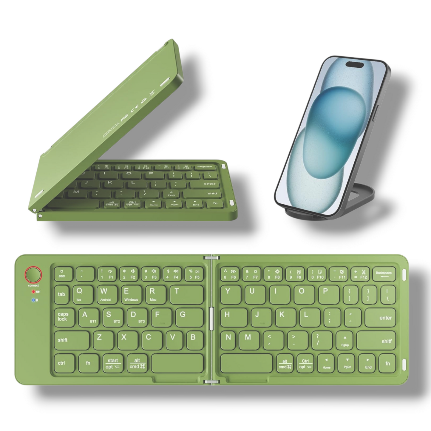 TECLADO INALÁMBRICO PLEGABLE - B023