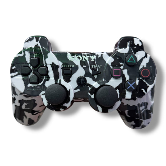 MANDO INALAMBRICO DUALSHOCK 3 Genérico - PS3 - CAMUFLADO BLANCO