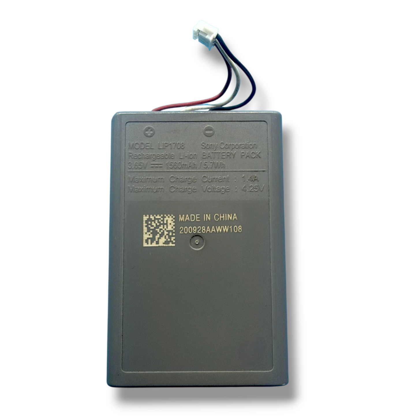 CAMBIO DE BATERÍA SONY MODELO LIP1708 DE IONES DE LITIO (3.65V / 1560MAH / 5.7WH) COMPATIBLE CON MANDOS DUALSENSE DE PLAYSTATION 5 (PS5)