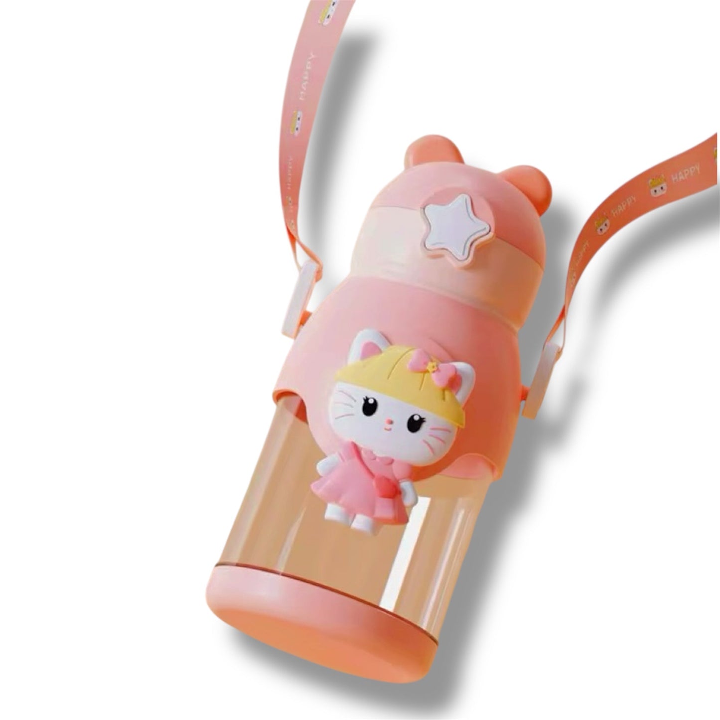 BOTELLA PLASTICA DE LA COLECCION DE SANRIO - DIFERENTES COLORES