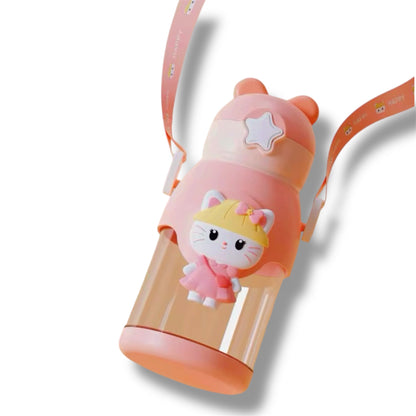BOTELLA PLASTICA DE LA COLECCION DE SANRIO - DIFERENTES COLORES