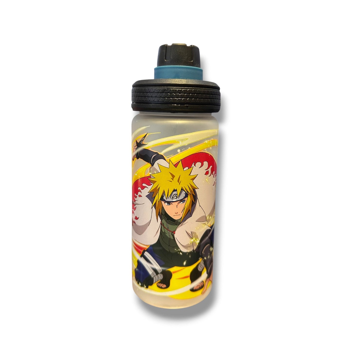 BOTELLA PLÁSTICA SENCILLA CON DISEÑO DE MINATO NAMIKAZE