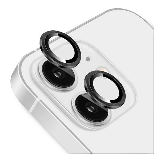 IPHONE 11 / 12 / 12 MINI TEMPERADO DE CAMARA INDIVIDUALES - NEGRO