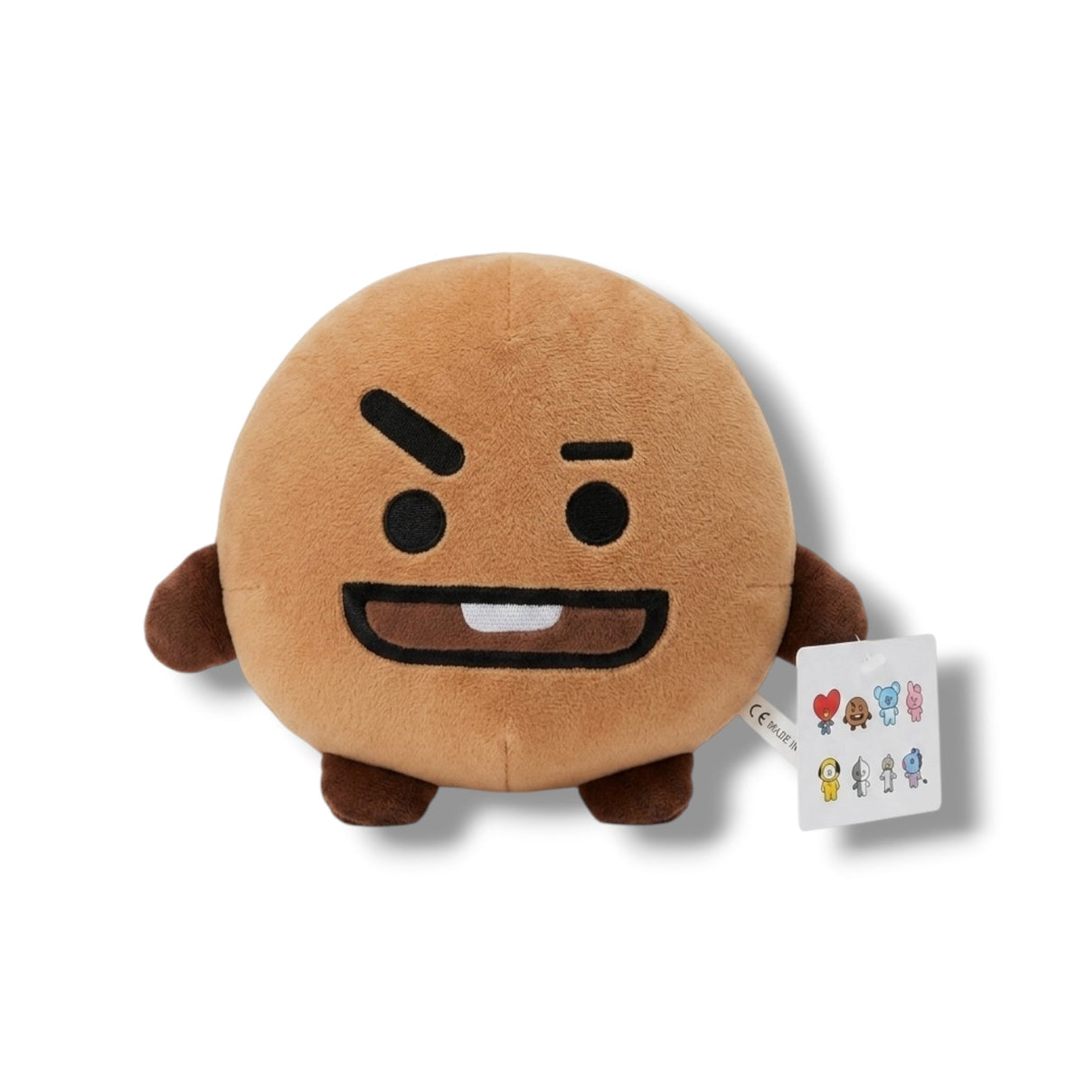 PELUCHE DE LA COLECCIÓN DE BT21 DE 18 CM APROX - SHOOKY